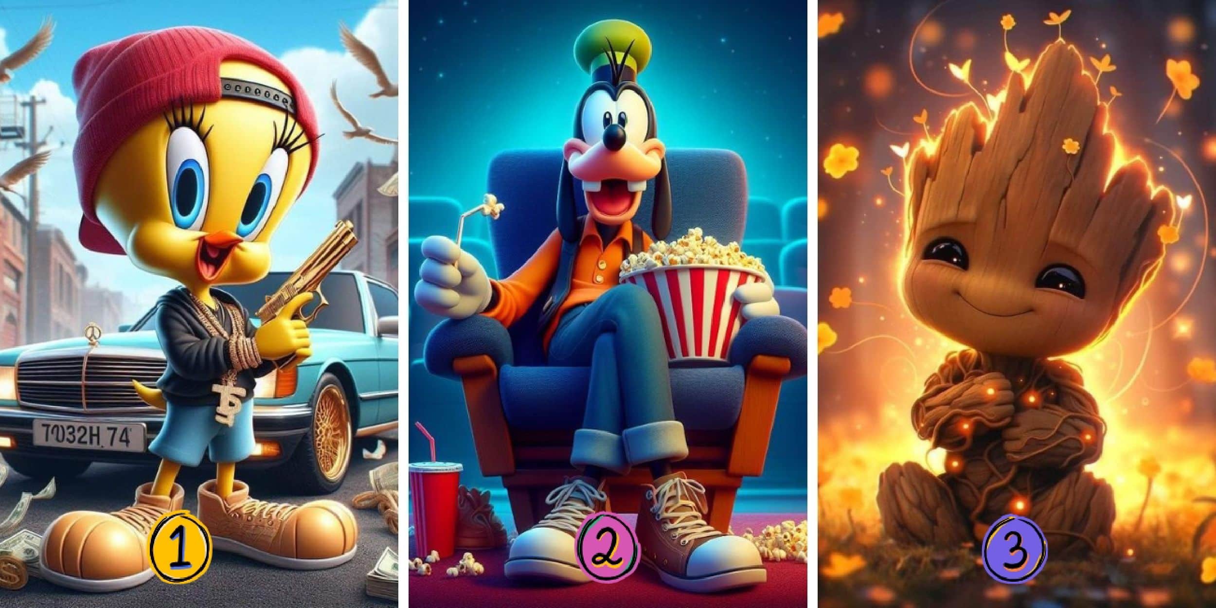 Test de personnalité : Découvrez votre alter ego Disney en choisissant entre ces 3 personnages emblématiques !