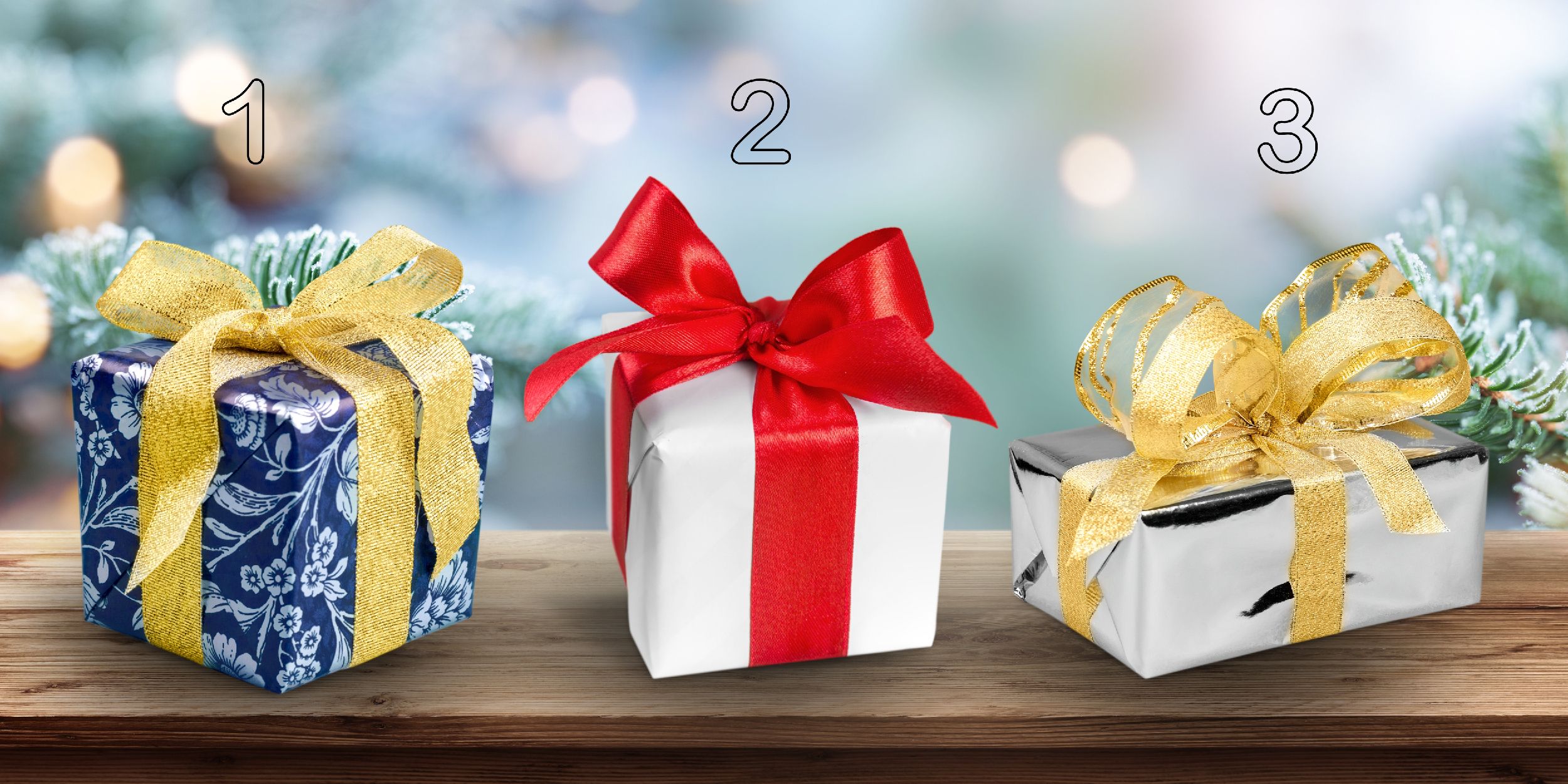 Test de personnalité : Révélez votre essence cachée en choisissant parmi ces 3 cadeaux mystérieux !