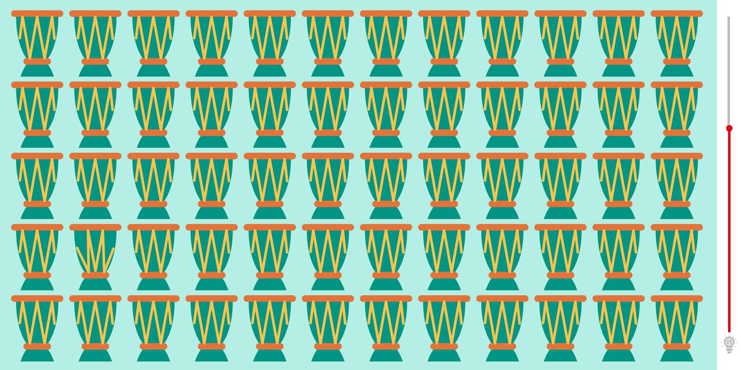 Défi visuel : saurez-vous repérer l’intrus caché parmi ces tambours en un clin d'œil ? Testez votre acuité et relevez le challenge en moins de 8 secondes !