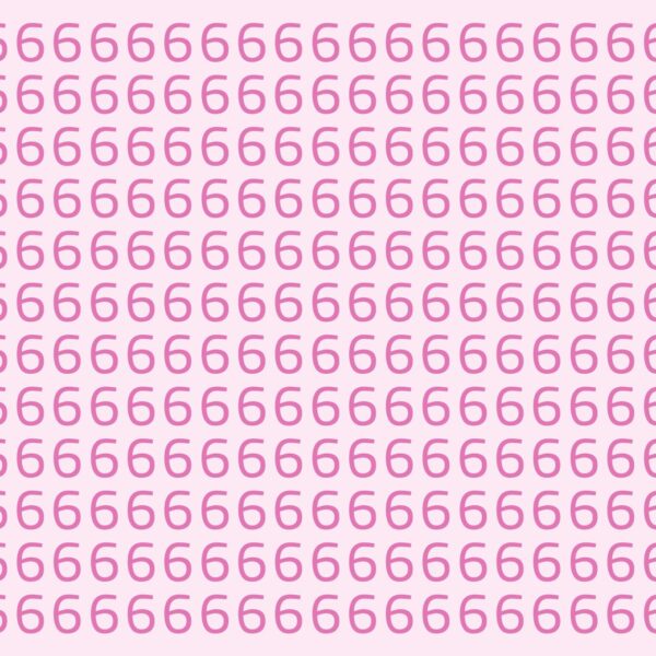 Défi visuel : trouvez l'intrus parmi les chiffres 6 en moins de 8 secondes ! Aiguisez votre regard et relevez ce challenge !