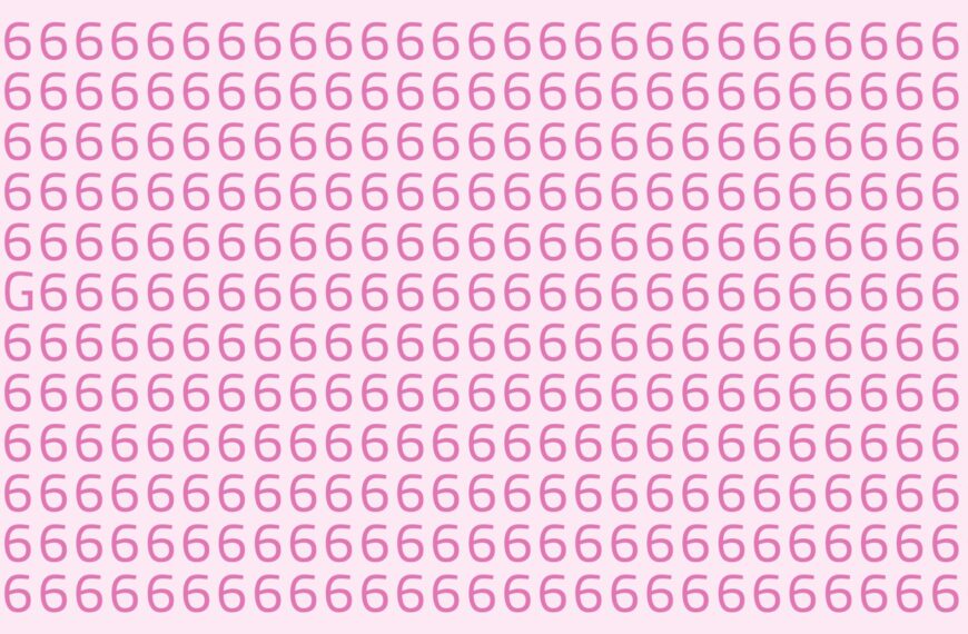 Défi visuel : trouvez l'intrus parmi les chiffres 6 en moins de 8 secondes ! Aiguisez votre regard et relevez ce challenge !