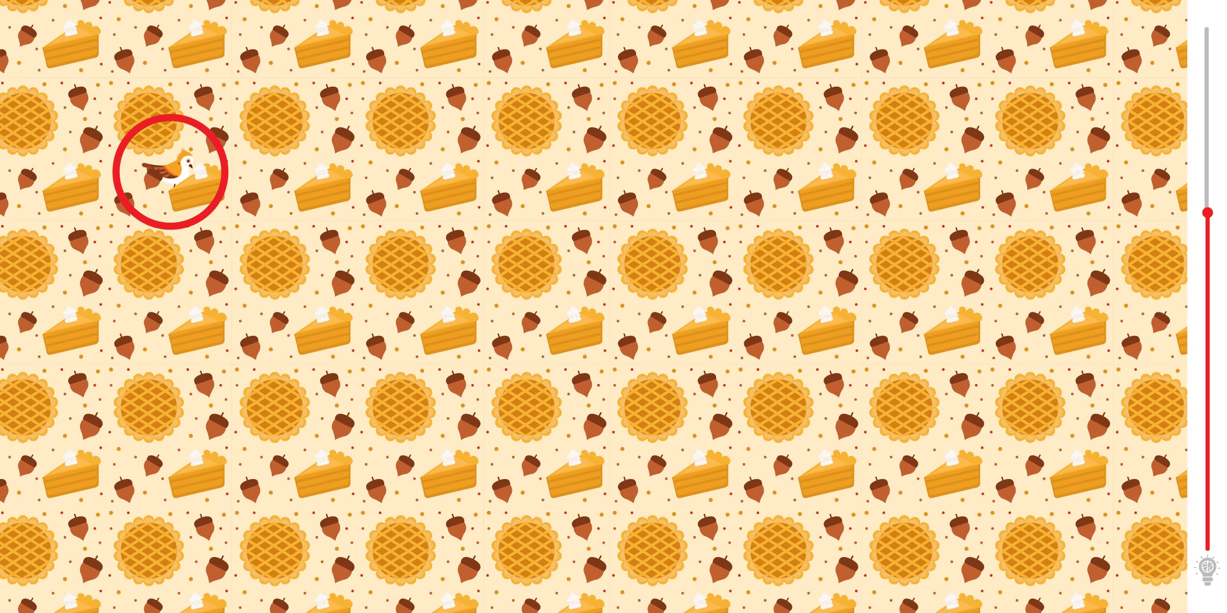 Visual challenge: can you spot the intruder hidden among the pies and waffles in the blink of an eye? Test your acuity and beat the clock in under 8 seconds!