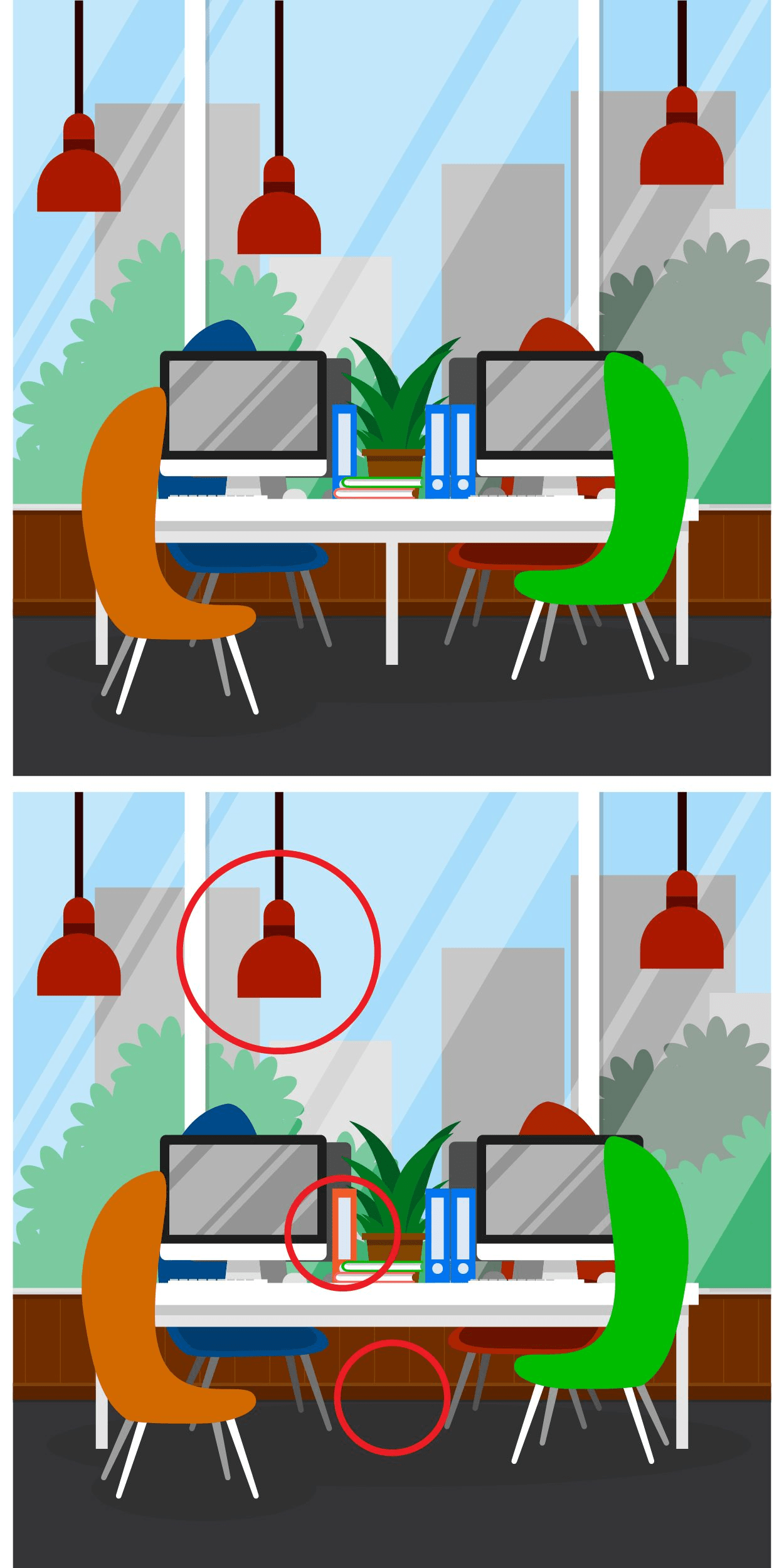 Visual challenge: are you fast enough to find the 3 differences in under 5 seconds? take up the challenge!