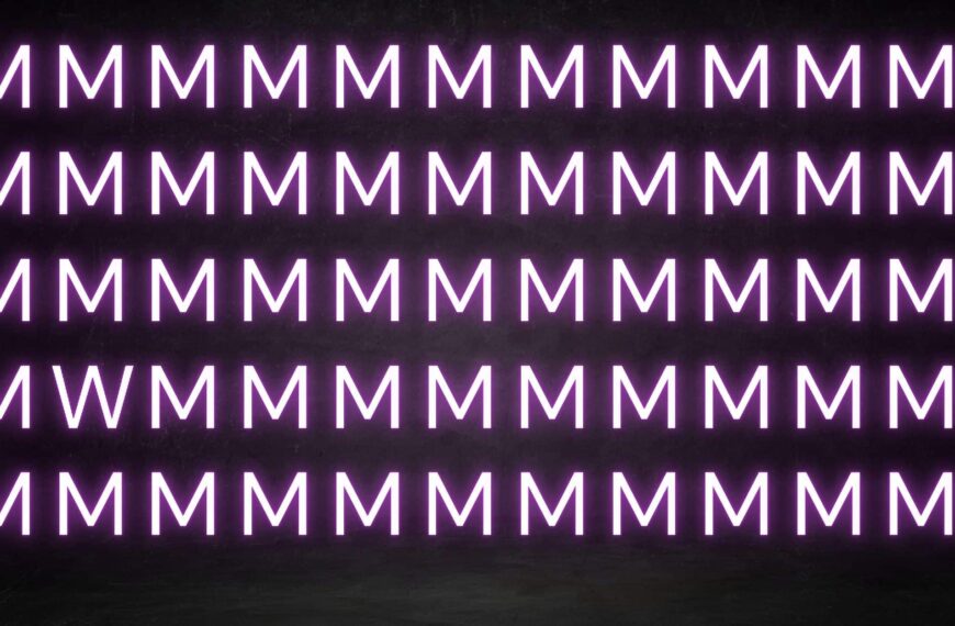 Jeu d'observation : mettez à l'épreuve votre acuité avec ce challenge passionnant ! Détectez l'intrus caché parmi les lettres M en un record de temps !