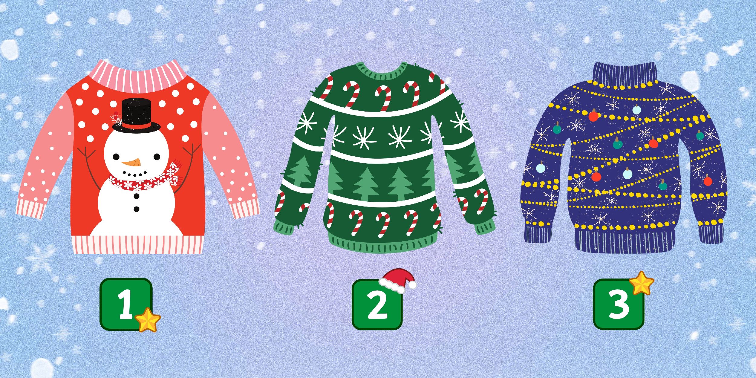 Test de personnalité :  Êtes-vous déterminé, prudent ou opportuniste ? Découvrez-le en choisissant parmi ces 3 modèles festifs !