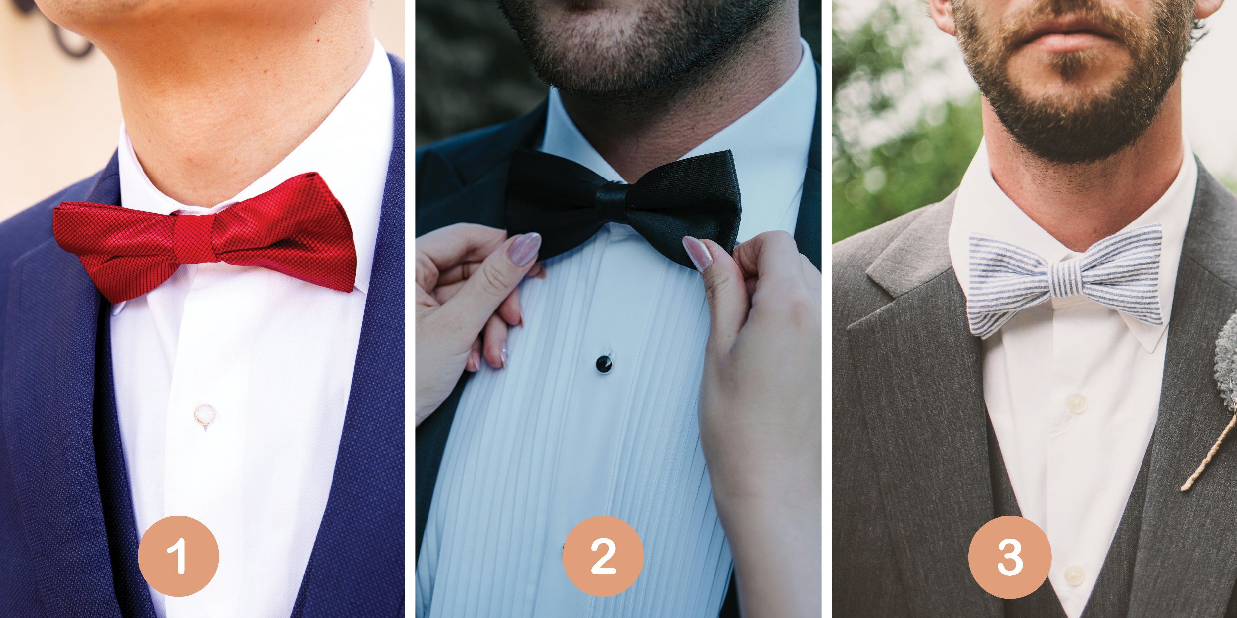 Test de personnalité : Quel nœud papillon vous attire le plus ? Révélez vos traits cachés en choisissant parmi ces 3 modèles exclusifs !