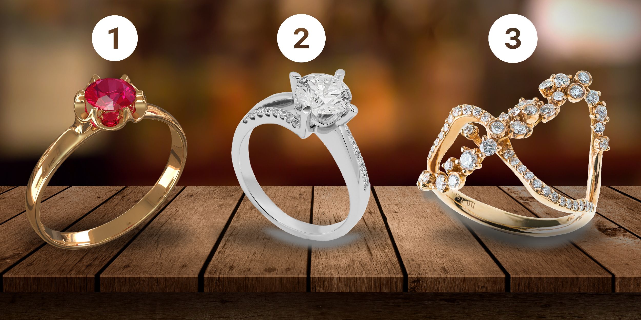 Test de personnalité : Quelle bague de fiançailles vous révèle ? Choisissez parmi ces 3 modèles et découvrez les secrets de votre caractère !