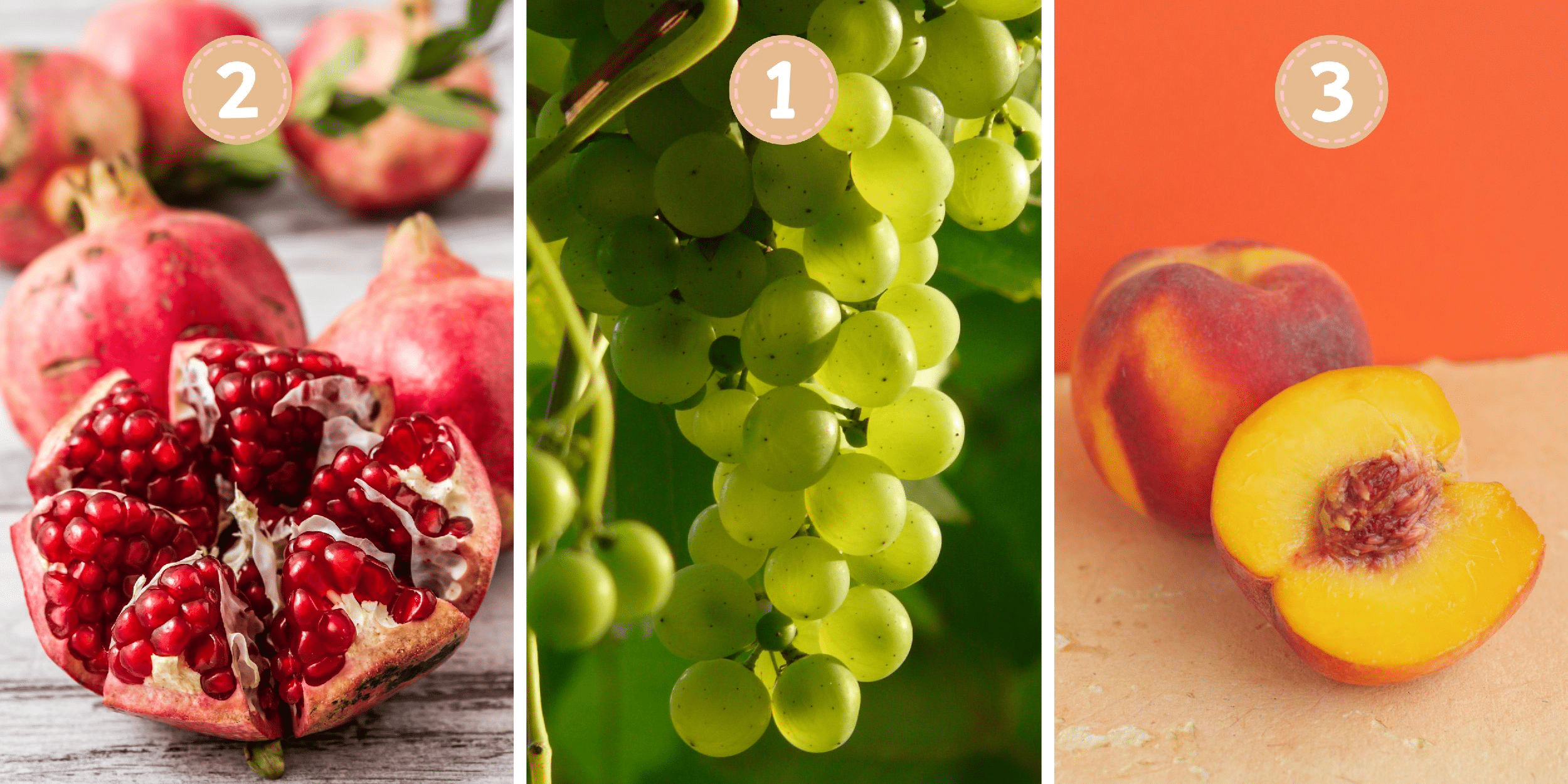 Personality test: Which fruit are you? Choose from these 3 and reveal your playful, structured or contemplative nature!