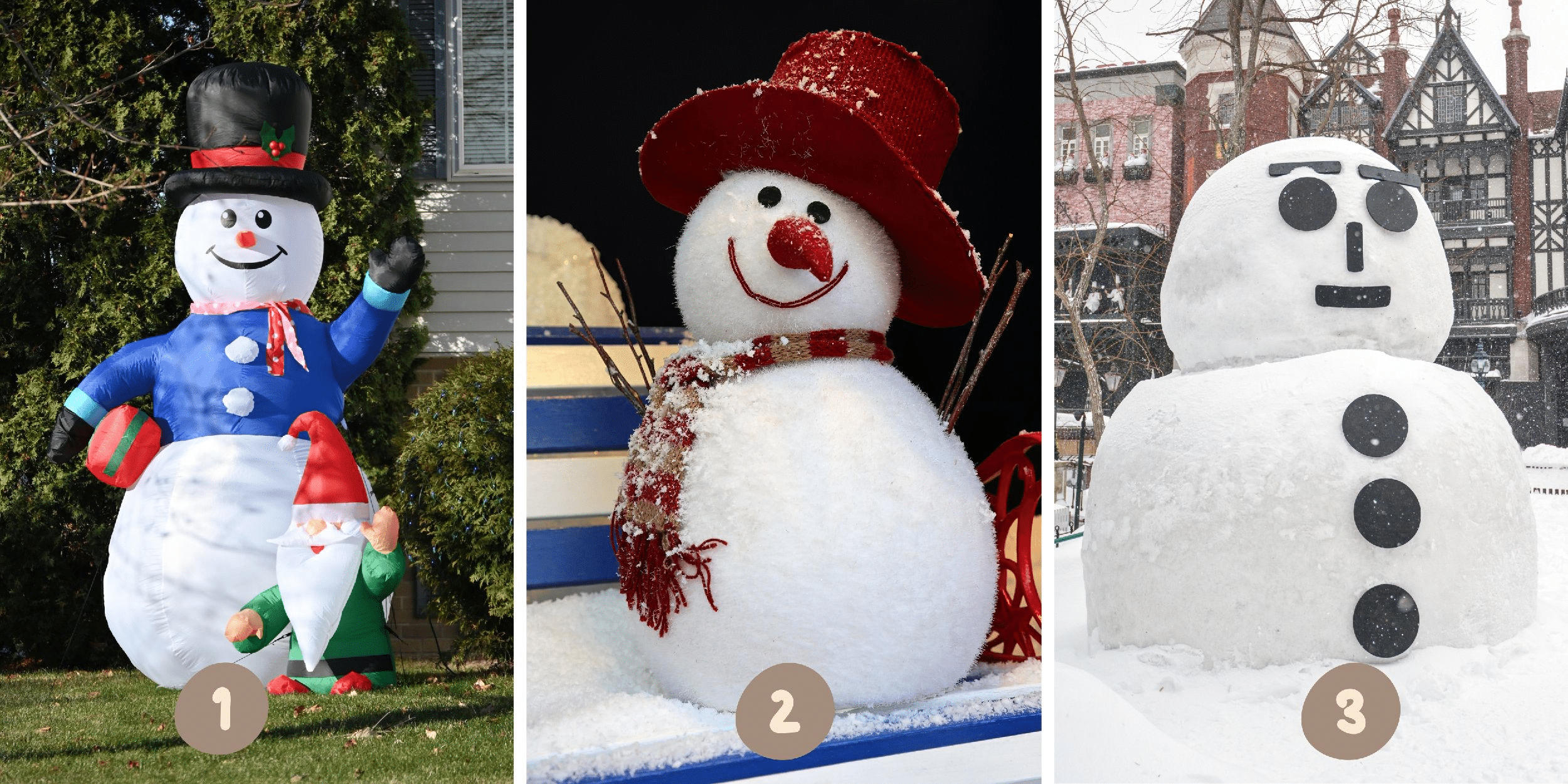 Personality test: Which snowman are you? Compassionate, assertive or detached - discover your dominant trait by choosing your favorite from the image!