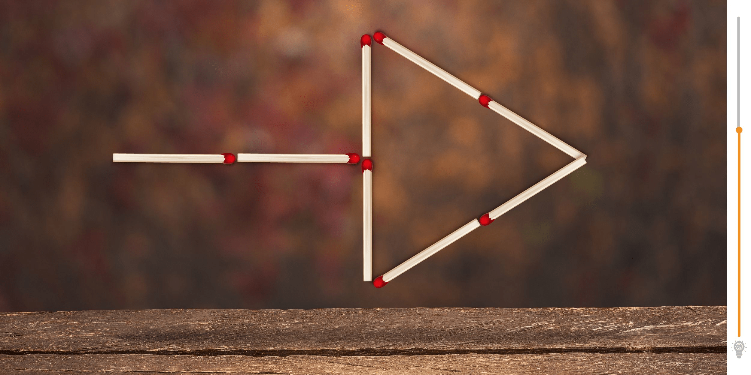 Visual challenge: Turn a matchstick arrow into two small ones with just four strategic moves! Test your logical mind now!