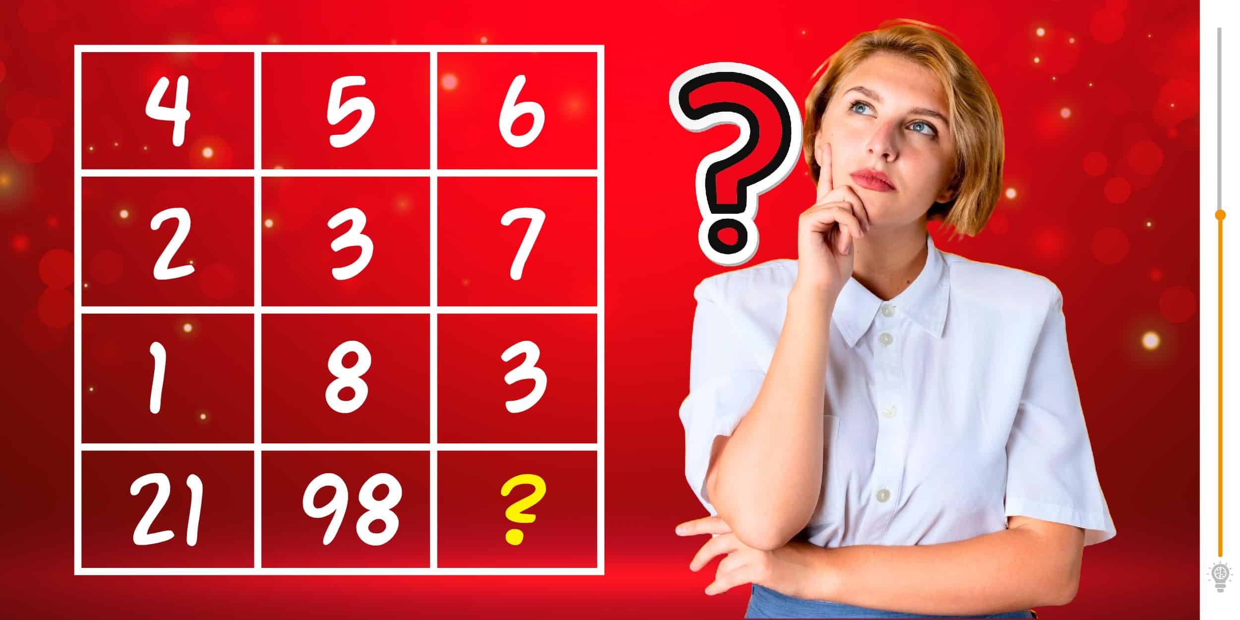 Défi visuel : saurez-vous relever le challenge et découvrir le chiffre manquant dans ce carré mystérieux en moins de 20 secondes ? Testez votre acuité et prouvez votre rapidité !