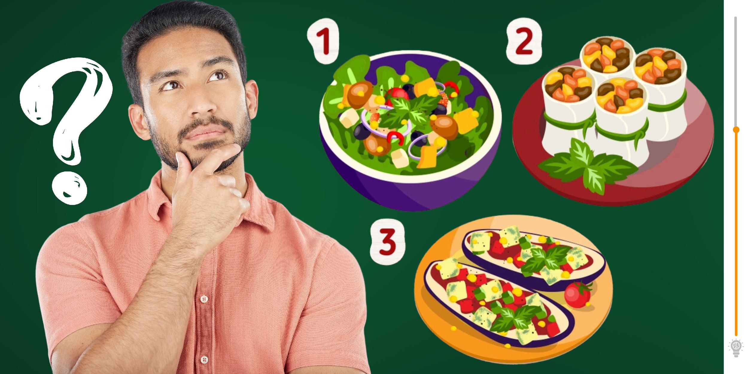 Défi visuel : mettez à l'épreuve votre acuité en repérant le plat le moins risqué en moins de 20 secondes ! Êtes-vous prêts à relever ce challenge culinaire passionnant et surprenant ?