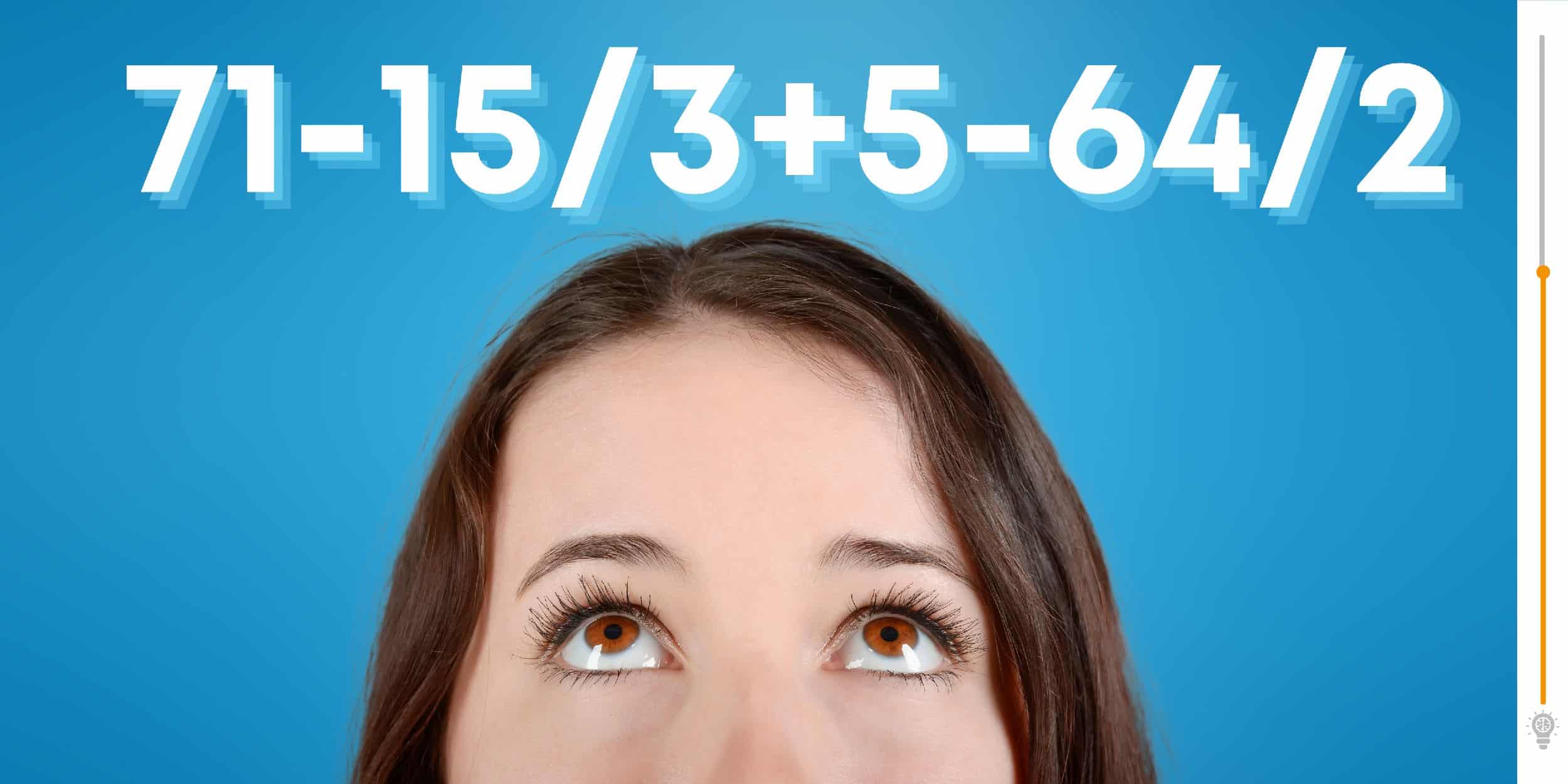 Énigme mathématique : Testez votre génie en 8 secondes chrono avec cette équation malicieuse !