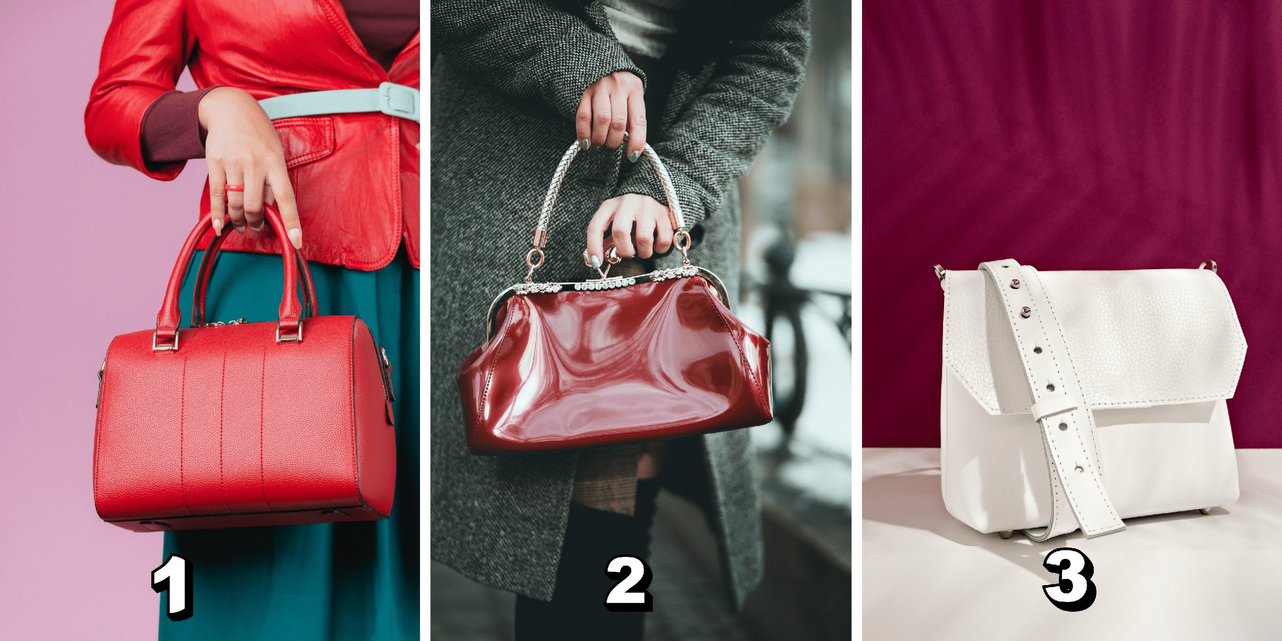 Personality test: Which handbag reveals your secrets? Choose from these 3 models and discover your hidden traits!