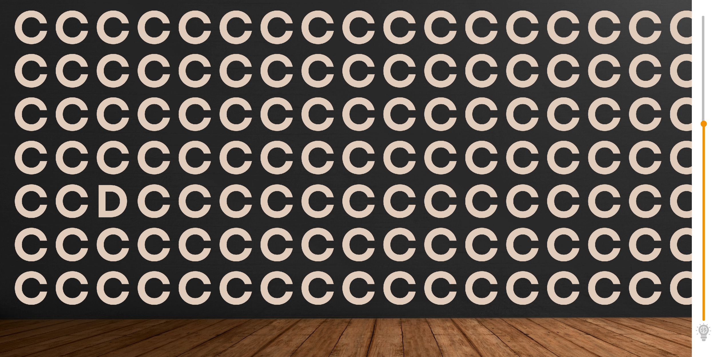 Défi visuel : saurez-vous débusquer l'intrus parmi les lettres C en un clin d'œil ? Relevez le challenge en moins de 5 secondes et testez votre acuité visuelle !