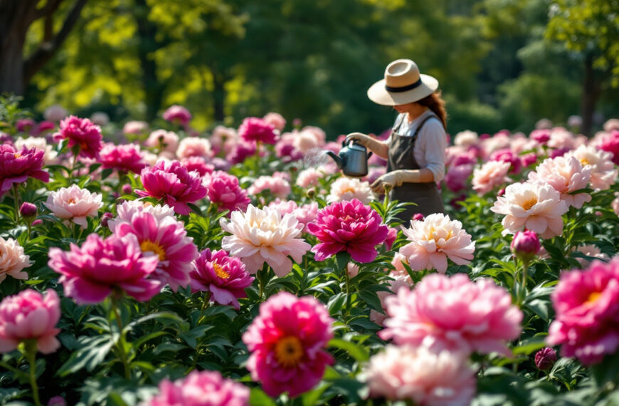 apprenez les secrets d'un jardinier expert pour maximiser la floraison de vos pivoines géantes. suivez nos conseils simples et efficaces pour profiter d'un jardin éblouissant de couleurs et de fragrances.