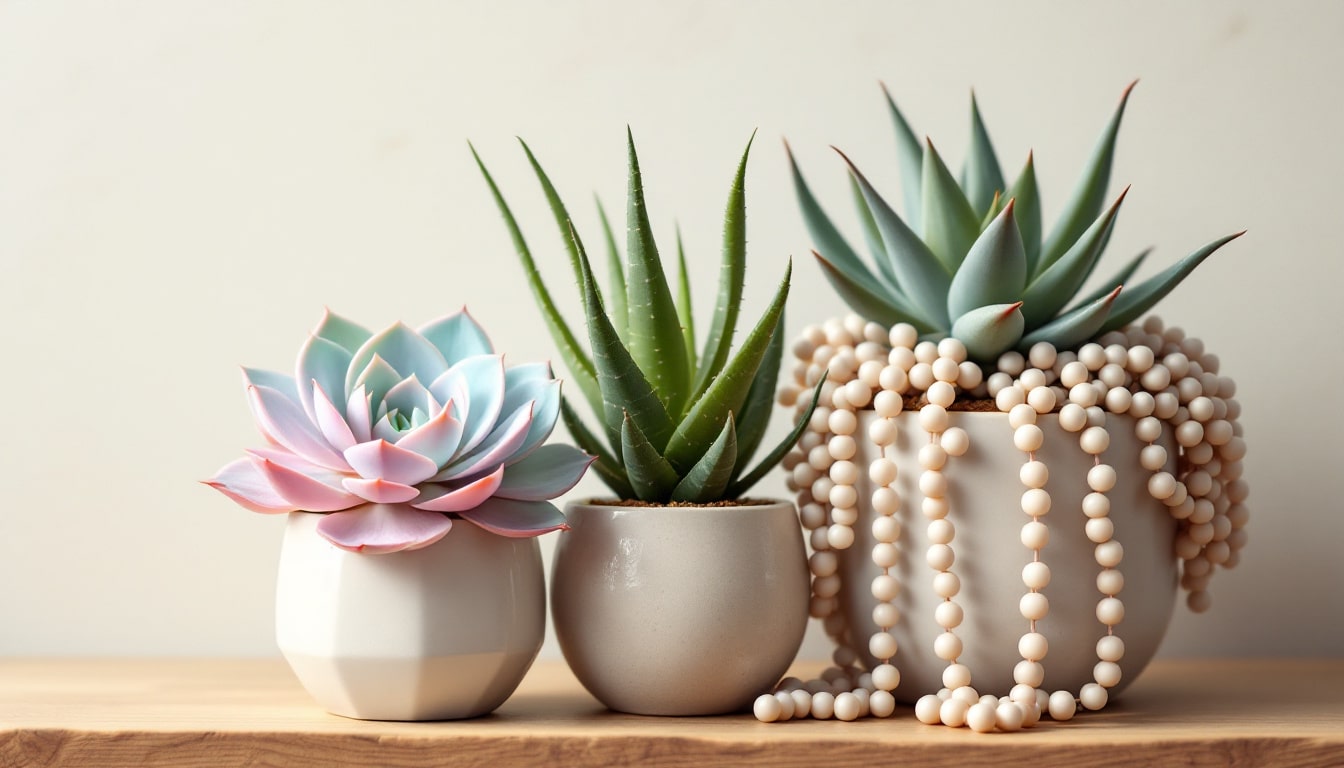 découvrez trois variétés de plantes grasses incontournables pour embellir votre intérieur, faciles à entretenir et toujours belles. apportez une touche verte et vive à votre maison avec ces succulentes qui ne vous décevront jamais.
