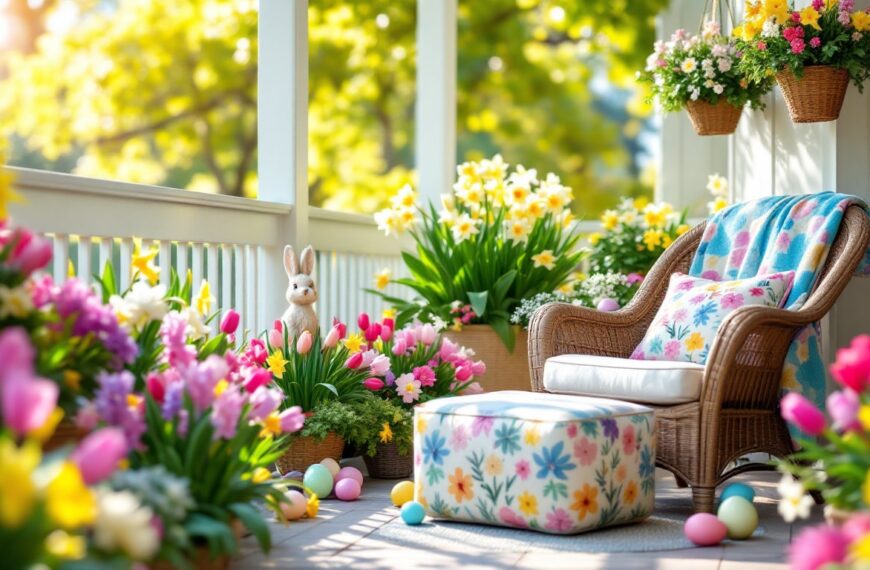 découvrez comment transformer votre porche en un véritable havre de couleurs et de bonheur pour pâques et le printemps. inspirez-vous de nos idées décoratives pour célébrer la saison avec style et gaieté.