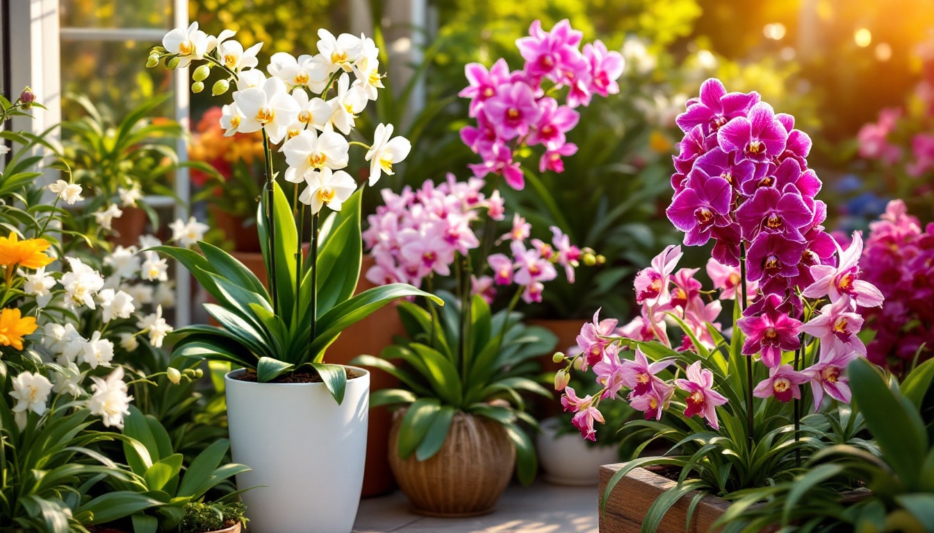 découvrez les variétés d'orchidées parfaites pour votre balcon et jardin. apprenez à les cultiver et à les entretenir pour un épanouissement optimal en extérieur.