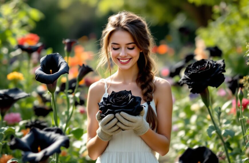 discover 10 fascinating and rare black flowers to embellish your garden